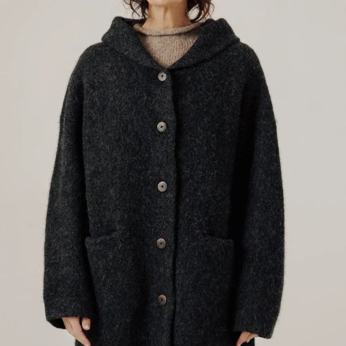 Nook Knit Coat - Bare Knitwear