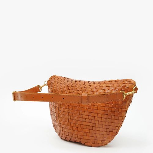 Grande Fanny Woven Checker - Clare. V