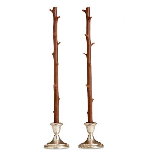 Hickory Stick Candle (Pair) - Stick Candles