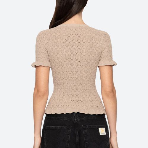 Ruby Knit Tee - Sea NY
