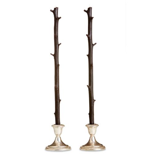 Hickory Stick Candle (Pair) - Stick Candles