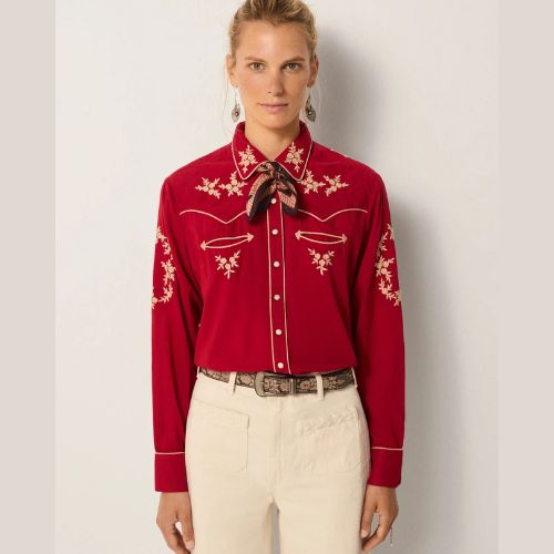 Sierra Western Rodeo Blouse - Maison Hotel