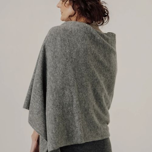 Baby Alpaca Travel Wrap - Bare Knitwear