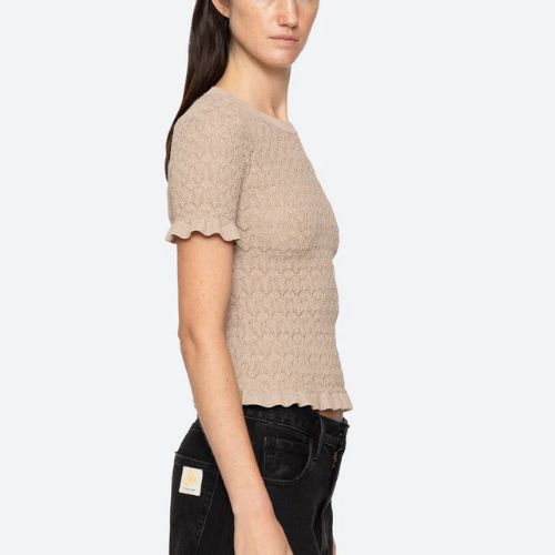 Ruby Knit Tee - Sea NY