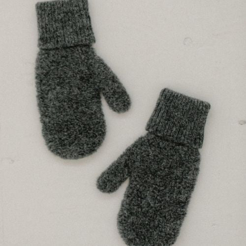 Alpaca Boucle Mittens - Bare Knitwear