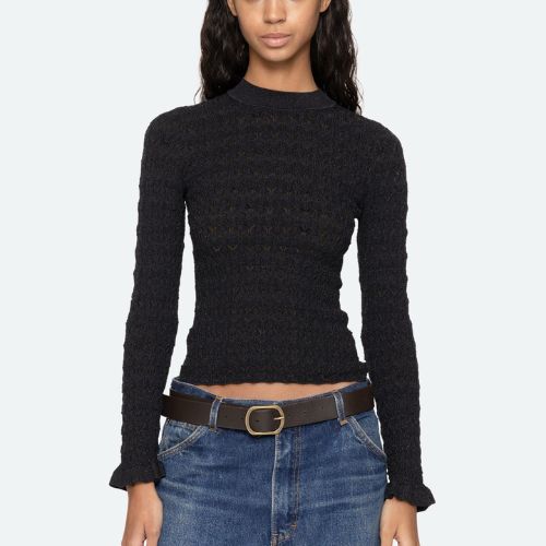 Ruby Knit L/SLV Top - Sea NY