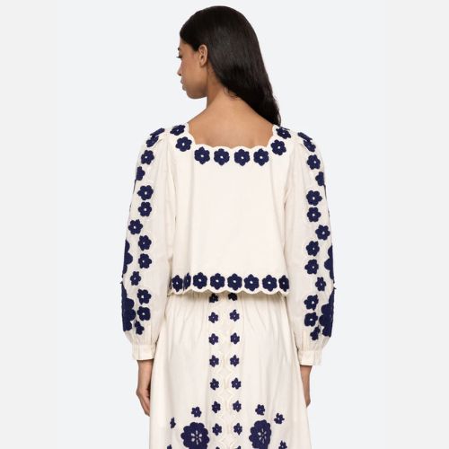Catrine L/S Top - Sea NY