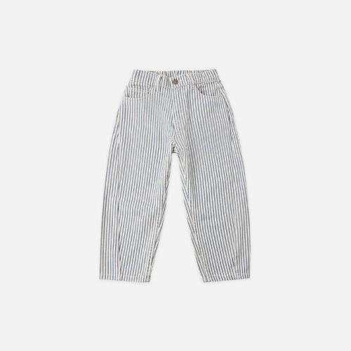 Kid's Barrel Pant - Railroad Stripe - Rylee & Cru
