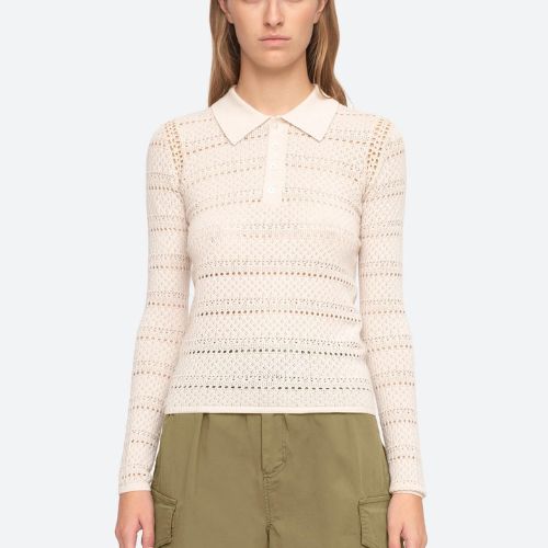 Syble Collared Sweater - Sea NY