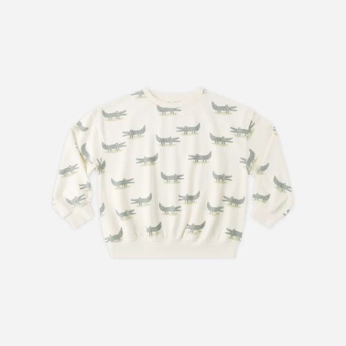 Relaxed Sweatshirt Aligators - Rylee+Cru