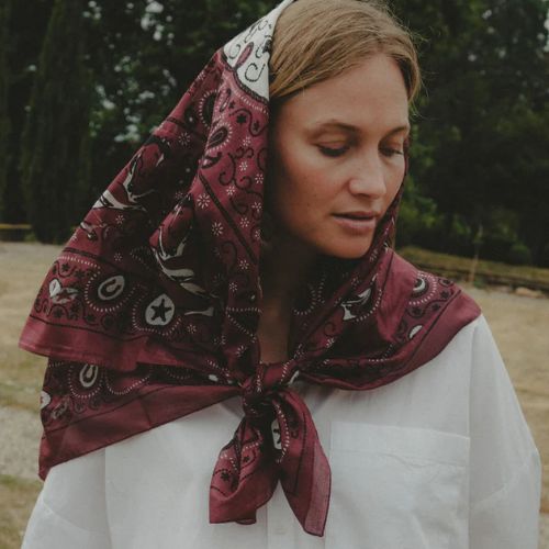 Cotton Scarf - Maison Lecomte Flament