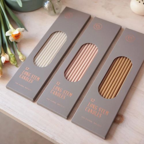 Long Stem Candles - The Floral Society