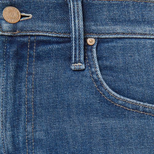 Mid Rise Rambler Zip Ankle - Mother