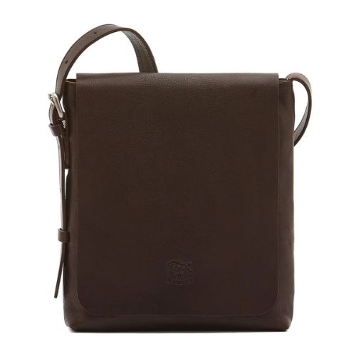 Men's Brolio Crossbody Caffe - Il Bisonte