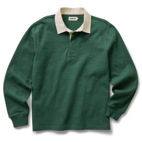 Rugby Shirt in Ivy - Taylor Stitch