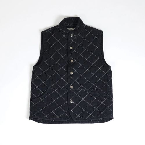 Utility Canvas - Quilted Snap Vest