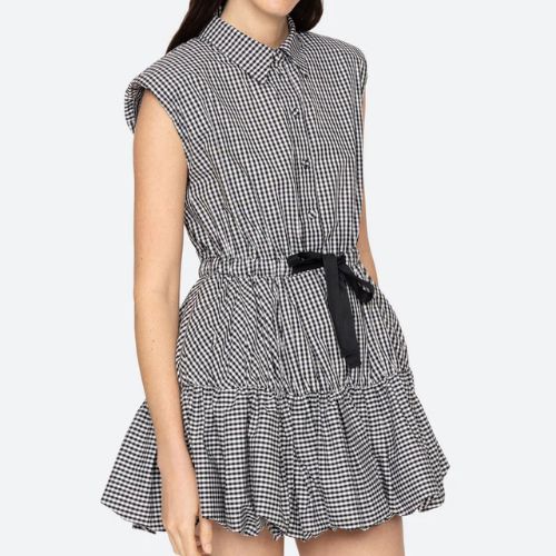Neci Bubble Mini Dress - Sea NY