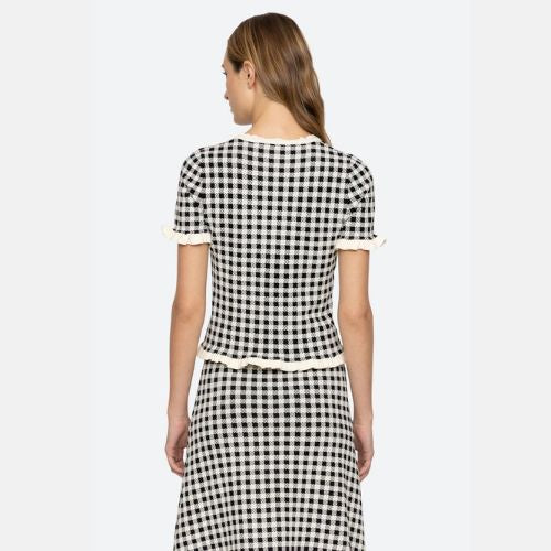 Saige Gingham Top - Sea NY