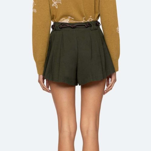 Shai Belted Shorts - Sea NY