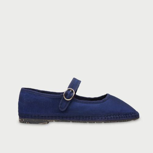 Silk Mary Jane Espadrille - Owens -Flabelus