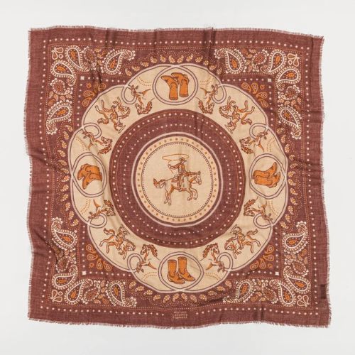 Rodeo Wool & Cashmere Scarf - Maison Lecomte Flament