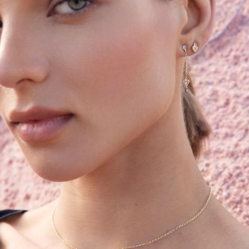 MLC 907 - Heart Stud Earrings -