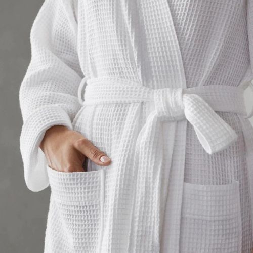 Unisex Waffle Robe - Coyuchi