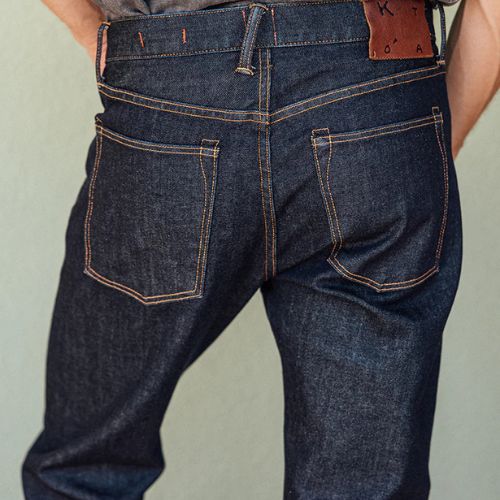HAMMER STRAIGHT 10.5OZ - ONE WASH - Hiroshi Kato