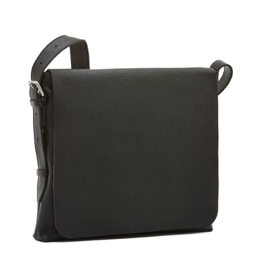 Men's Brolio Messenger Bag - Black - Il Bisonte