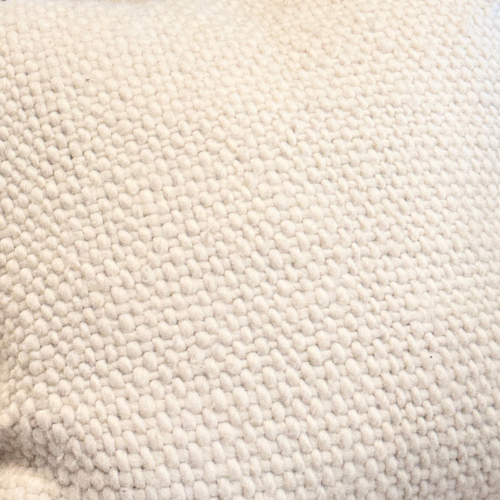 Makun Texturized 26 White Pillow Cover - Treko