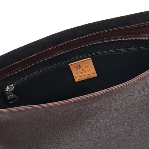 Men's Brolio Messenger Bag - Caffe- Il Bisonte