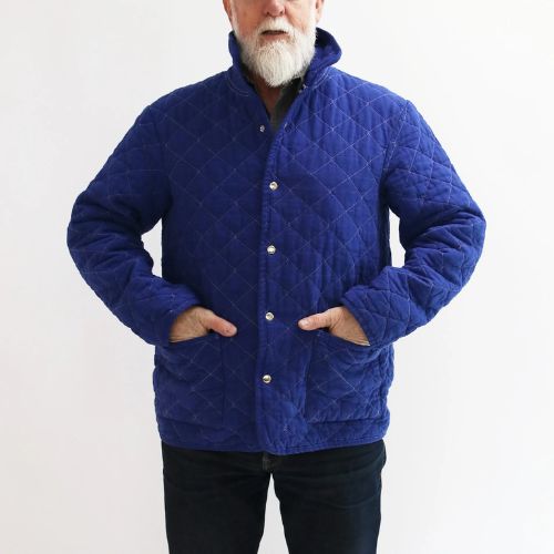Quilted Snap Jacket - Utility Canvas