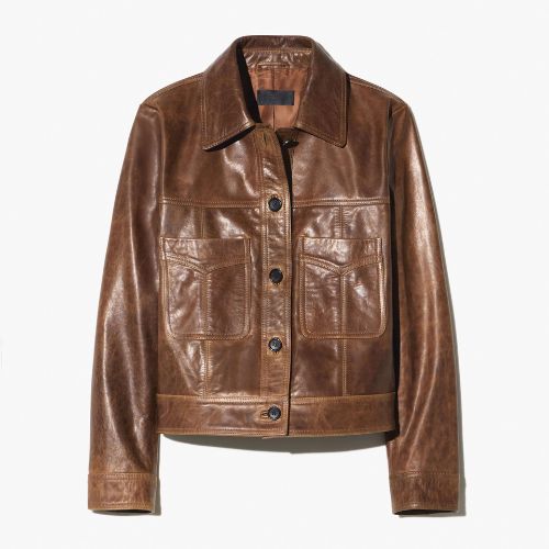 Susannah Leather Jacket - Nili Lotan
