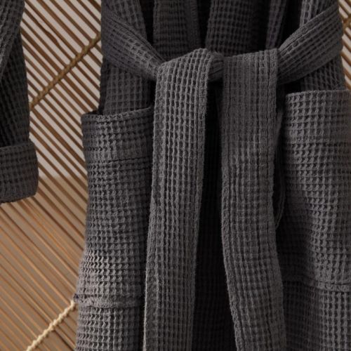 Unisex Waffle Robe - Coyuchi