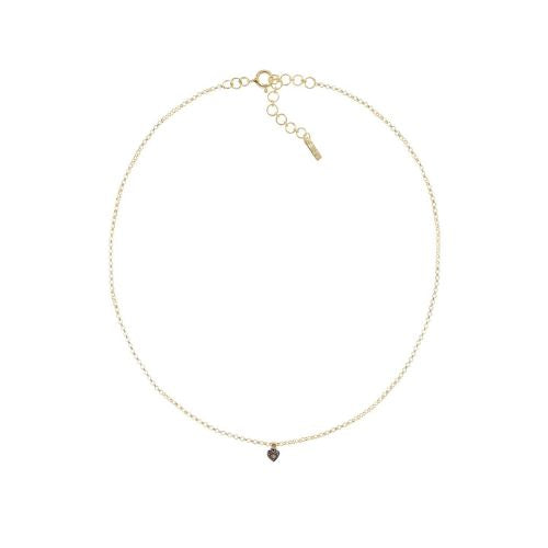 N. 923 - Heart Charm Necklace - Gold - Marie Laure Chamorel