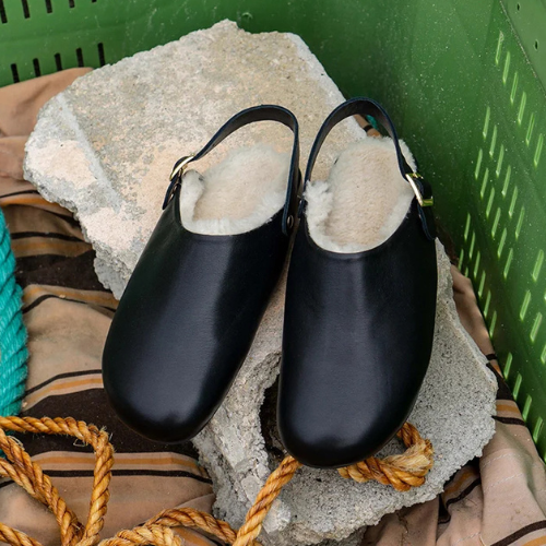 Clog with Shearling - Beatrice Valenzuela