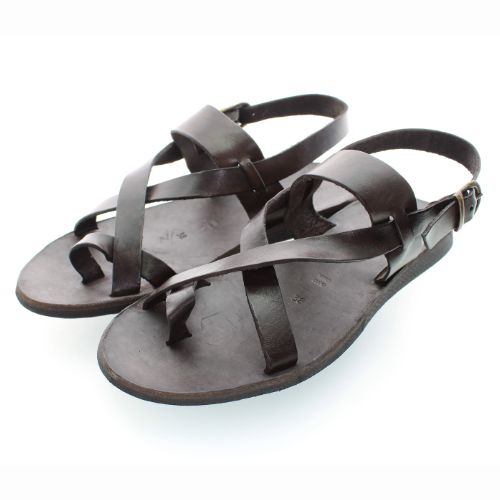 Laila TDM Sandal - Dark Brown - Brador