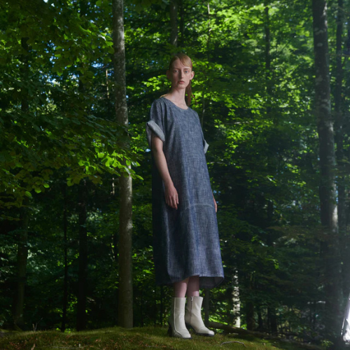 Frown Denim Dress - Henrik Vibskov