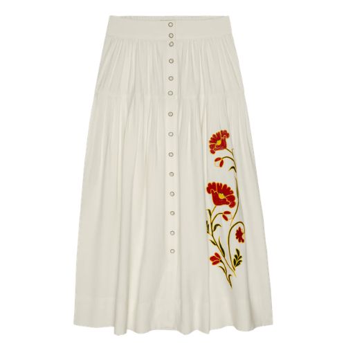 Western Embroidered Highland Skirt - The Great