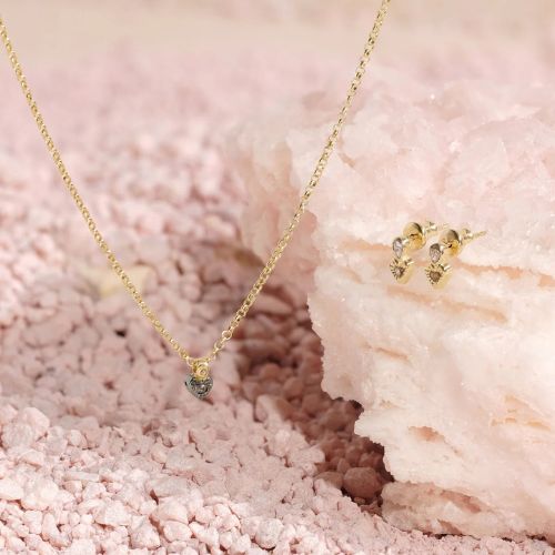 N. 923 - Heart Charm Necklace - Gold - Marie Laure Chamorel