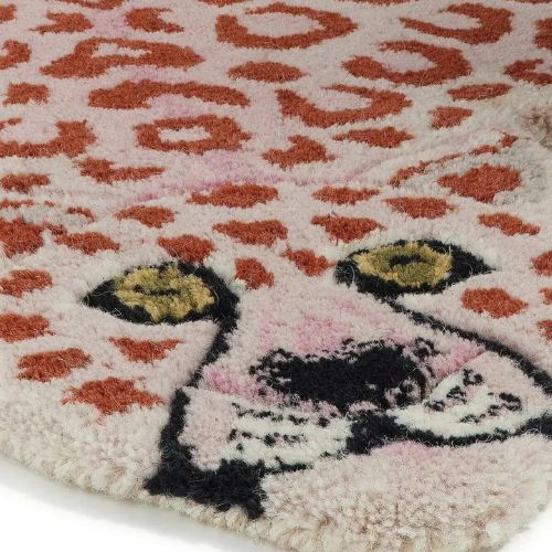 Pinky Leopard Rug Small - Doing Good