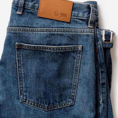 Democratic Jean - Mid Wash Organic Selvedge - Taylor Stitch