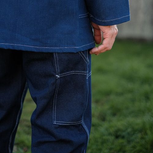 Double Knee Painter Pant Indigo Denim - Stan Ray
