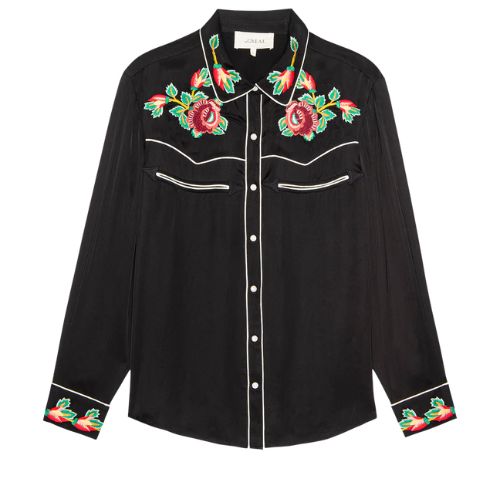 Heirloom Rose Western Shirt - The Great