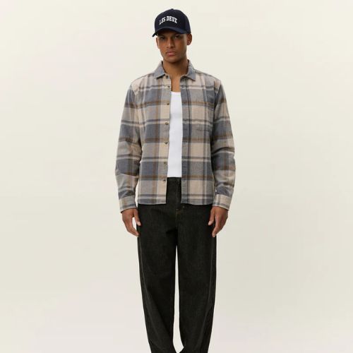 Jeremy Check Flannel Shirt - Les Deux