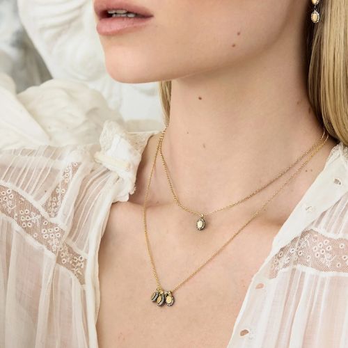 N. 927 - Necklace - Mini Bells & Medallions - Marie Laure Chamorel