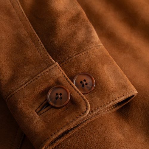 Nyle Suede Coach Jacket - Les Deux