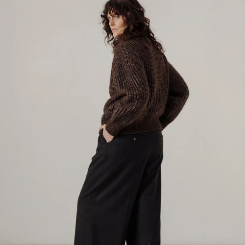 Alpine Quarter Zip Sweater - Bare Knitwear