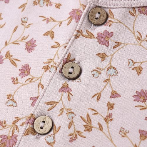 Henley Bubble Jumpsuit Garden - Rylee + Cru