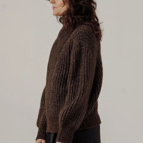 Alpine Quarter Zip Sweater - Bare Knitwear